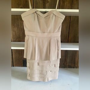 BCBG sleeveless mini dress